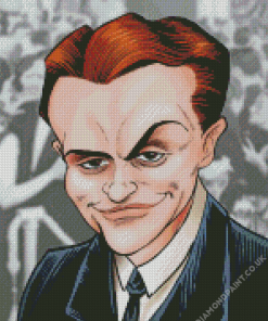 James Cagney caricature Diamond Paints