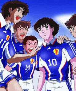 captain tsubasa characters Diamond Paints