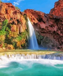 havasu falls landscape Diamond Paints