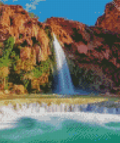 havasu falls landscape Diamond Paints