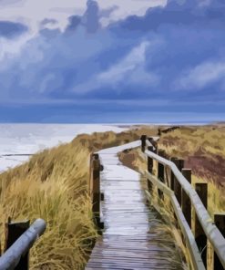 talacre wales coastal walk paint by numbers