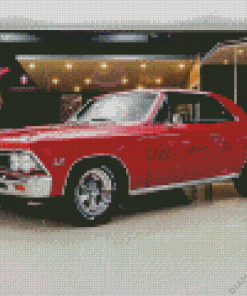 1966 Chevelle Car Diamond Painting