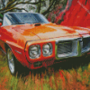 1969 Pontiac Car Diamond Painting