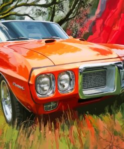 1969 Pontiac Car Diamond Painting