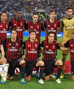 Ac Milan Players Diamond Painting