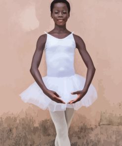 African Ballet Dancer Diamond Painting