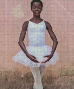 African Ballet Dancer Diamond Painting