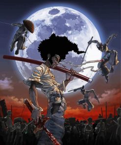 Afro Samurai Diamond Painting