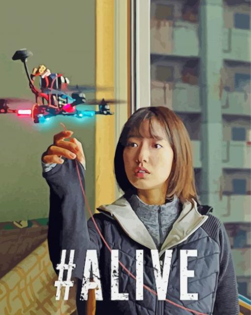 Alive Movie Poster Diamond Painting