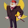 Angry Grunkle Stan Diamond Painting