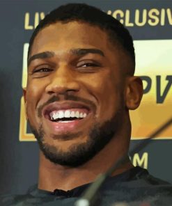 Anthony Joshua Smiling Diamond Painting