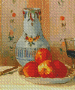 Apples And Pitcher Diamond Painting