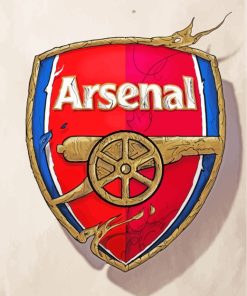 Arsenal Logo Diamond Painting