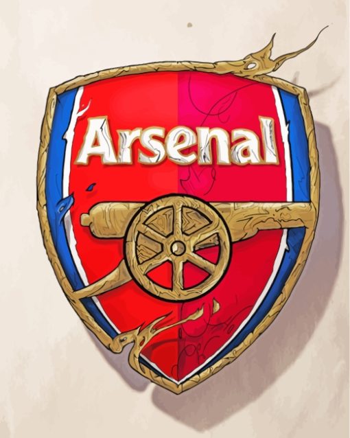 Arsenal Logo Diamond Painting