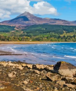 Ayrshire Coast Seaside Diamond Painting