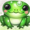 Baby Kawaii Frog Diamond Painting