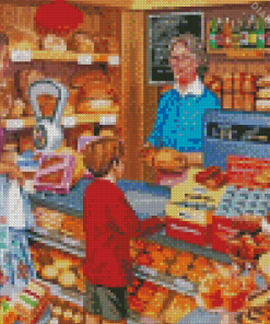 Bakery Shop Diamond Painting