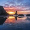 Bandon Beach Landscape Diamond Painting