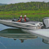 Bass Boat Diamond Painting