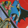 Batman And Robin Diamond Painting