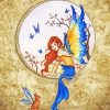 Blue Fairy And Cat Diamond Painting