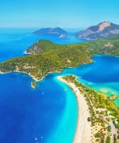 Blue Lagoon In Oludeniz Diamond Painting