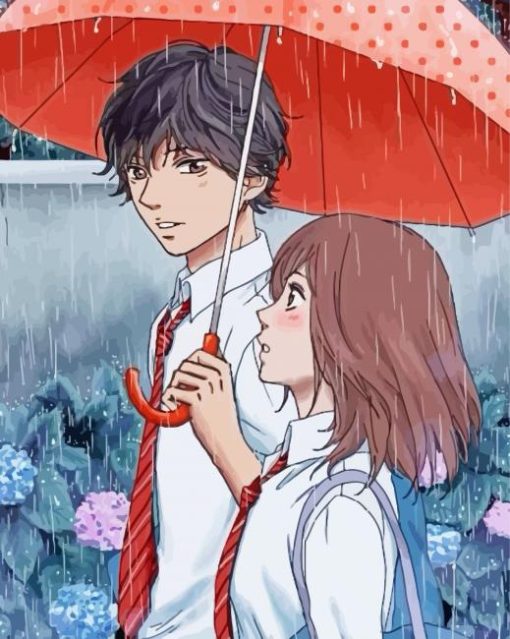 Blue Spring Ride Diamond Painting