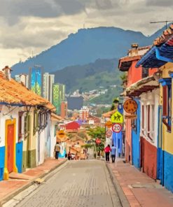 Bogota Old Alleys Diamond Painting