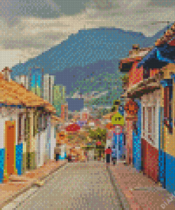 Bogota Old Alleys Diamond Painting