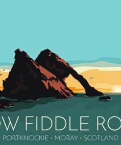 Bow Fiddle Rock Diamond Painting