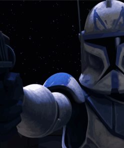 Captain Rex Character Diamond Painting