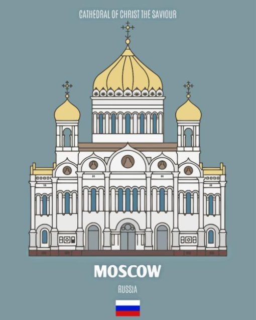 Cathedral Of Christ The Saviour Diamond Painting