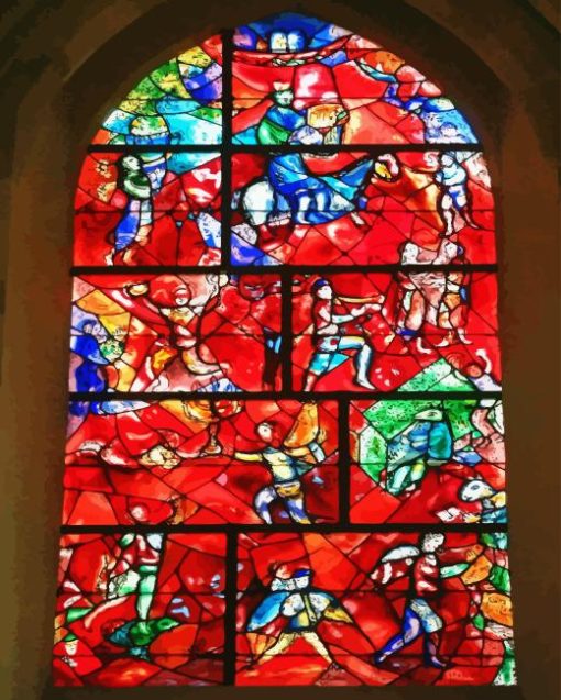 Chagall Window Diamond Painting