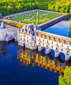 Chateau De Chenonceau Diamond Painting