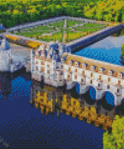 Chateau De Chenonceau Diamond Painting