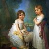 Children With A Lamb Diamond Painting