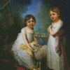 Children With A Lamb Diamond Painting