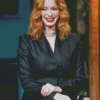 Christina Hendricks Smiling Diamond Painting