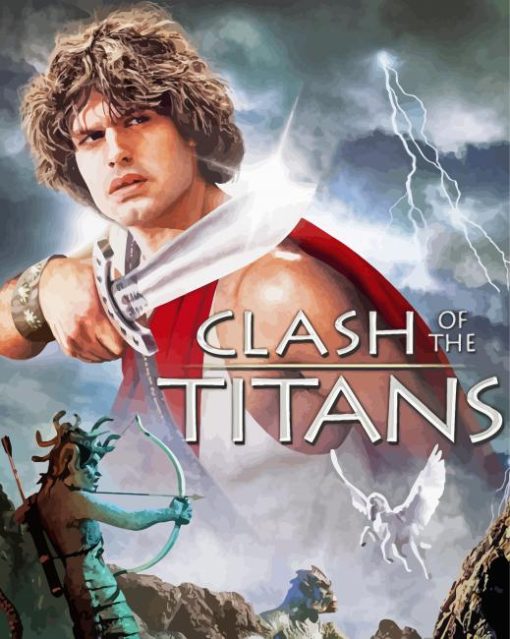 Clash Of The Titans Diamond Painting