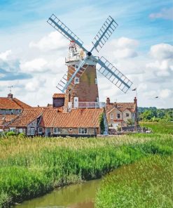 Cley Windmill Diamond Painting