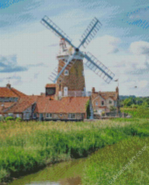 Cley Windmill Diamond Painting