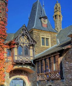 Cochem Castle Germany Diamond Painting