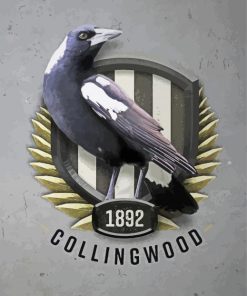 Collingwood Logo Diamond Painting