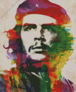 Colorful Che Guevara Diamond Painting