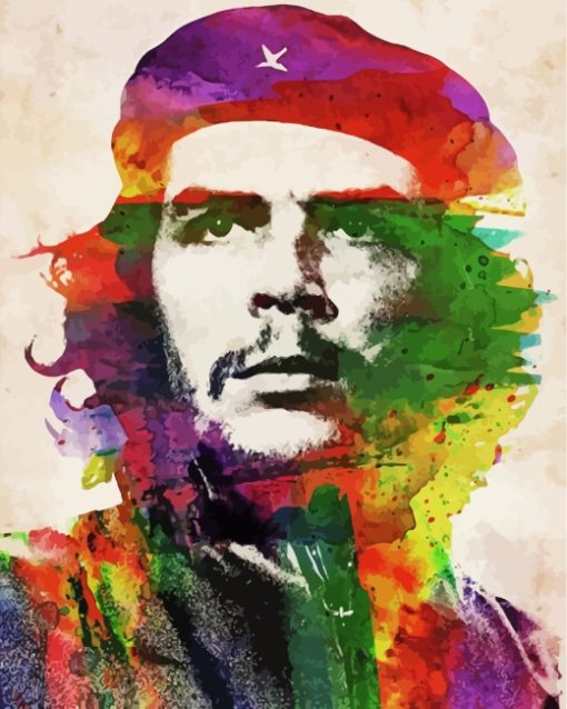 Colorful Che Guevara Diamond Painting