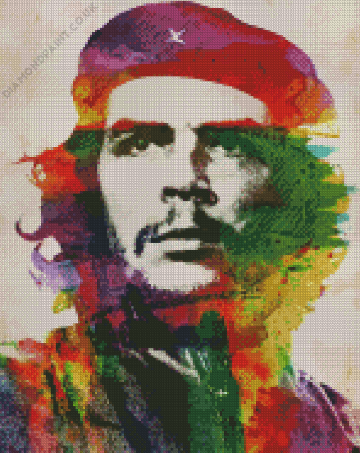 Colorful Che Guevara Diamond Painting