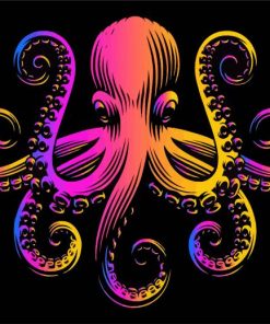 Colorful Octopus Diamond Painting