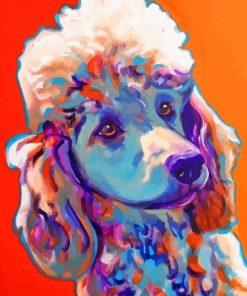 Colorful Poodle Diamond Painting