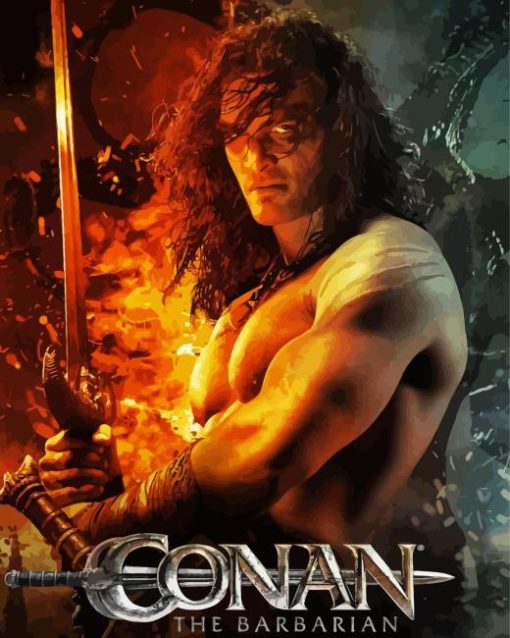 Conan The Barbarian Movie Diamond Painting