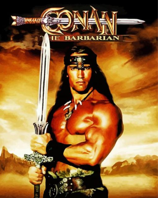 Conan The Barbarian Poster Diamond Painting